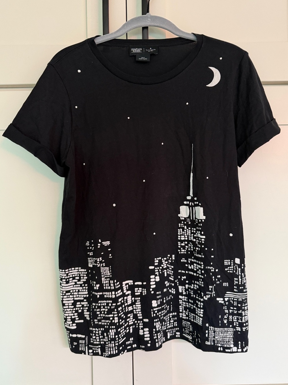 Kate Spade The Empire State Building Short Sleeve Tee - Picture 13 of 13